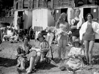 070 Bathing party Shanklin beach 1930