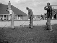 071 Derrick, Geoff and self at golf 1930